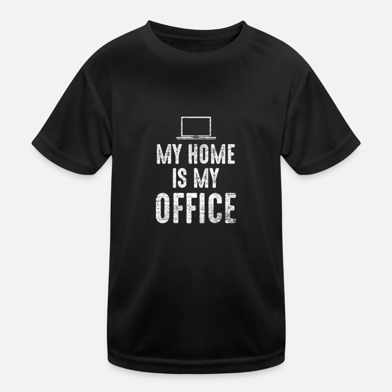 Home Office Kinder Funktions-T-Shirt
