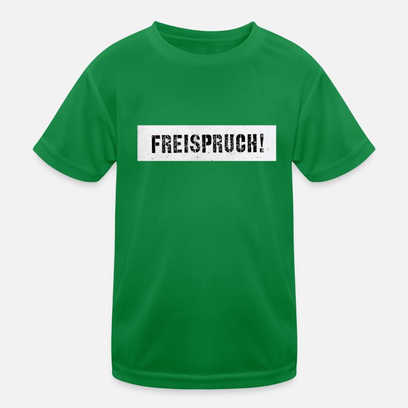 Freispruch! Fun T-shirt Gericht unschuldig Spaß Kinder Funktions-T-Shirt