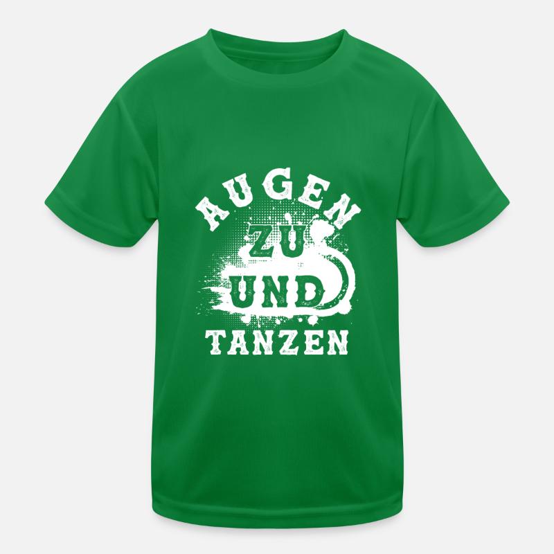 Tanzen Spruch Kinder Funktions-T-Shirt