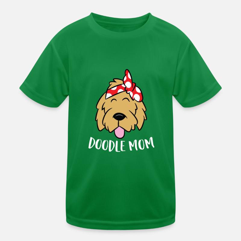 Doodle Mom Goldendoodle Mutter Doodle Mama Kinder Funktions-T-Shirt