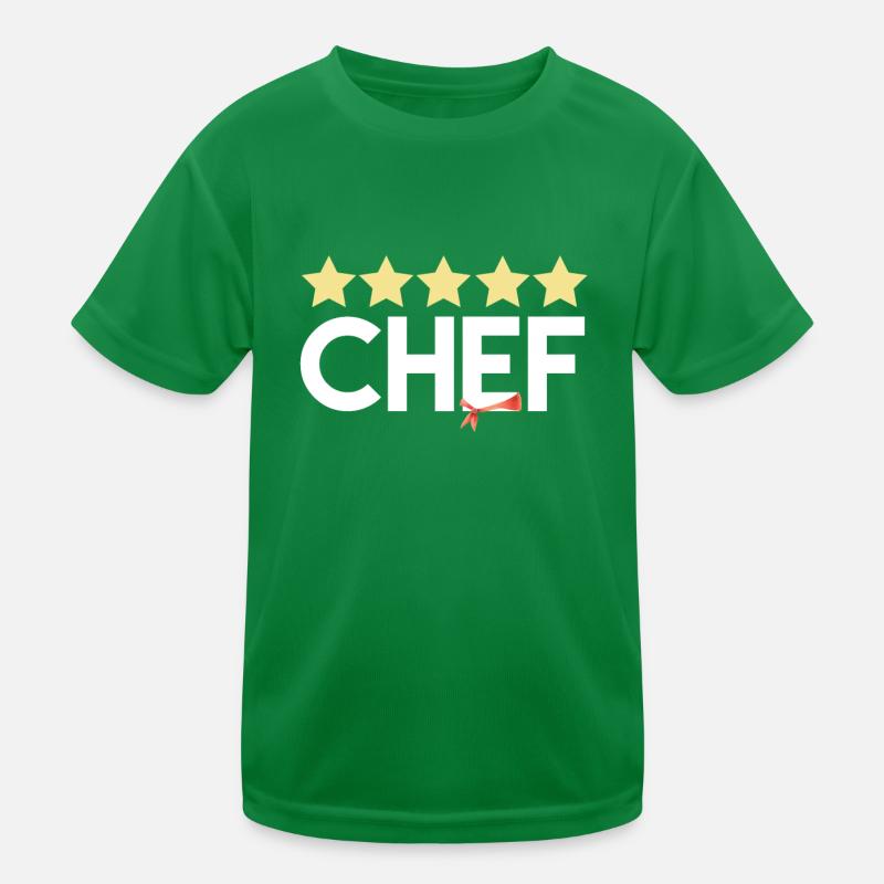 Star chef gift Kids Functional T-Shirt