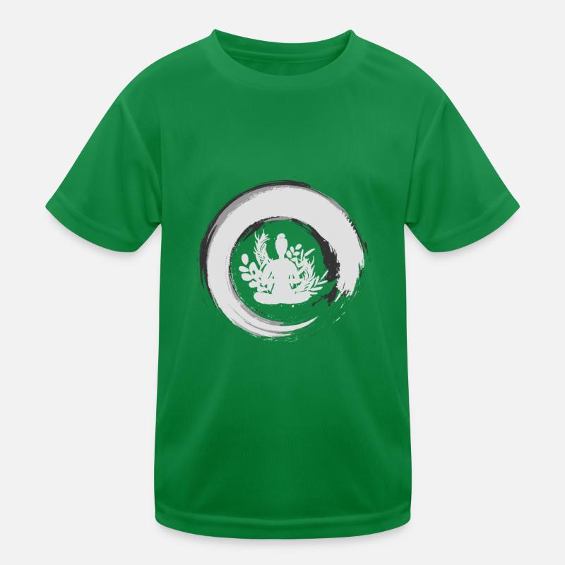 Bouddhisme Zen Circle T-shirt sport Enfant