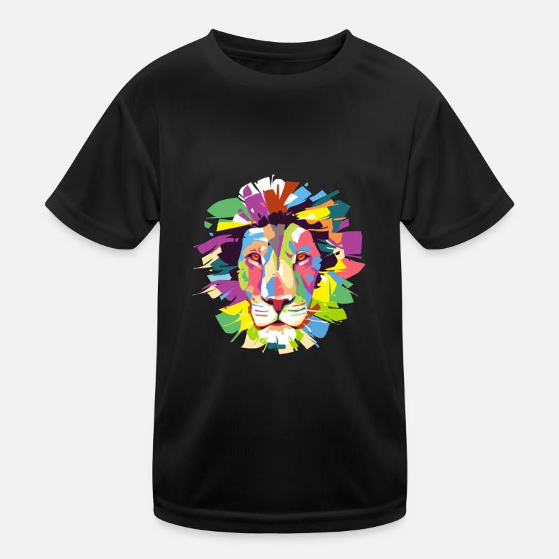 Leo positive colored Kids Functional T-Shirt