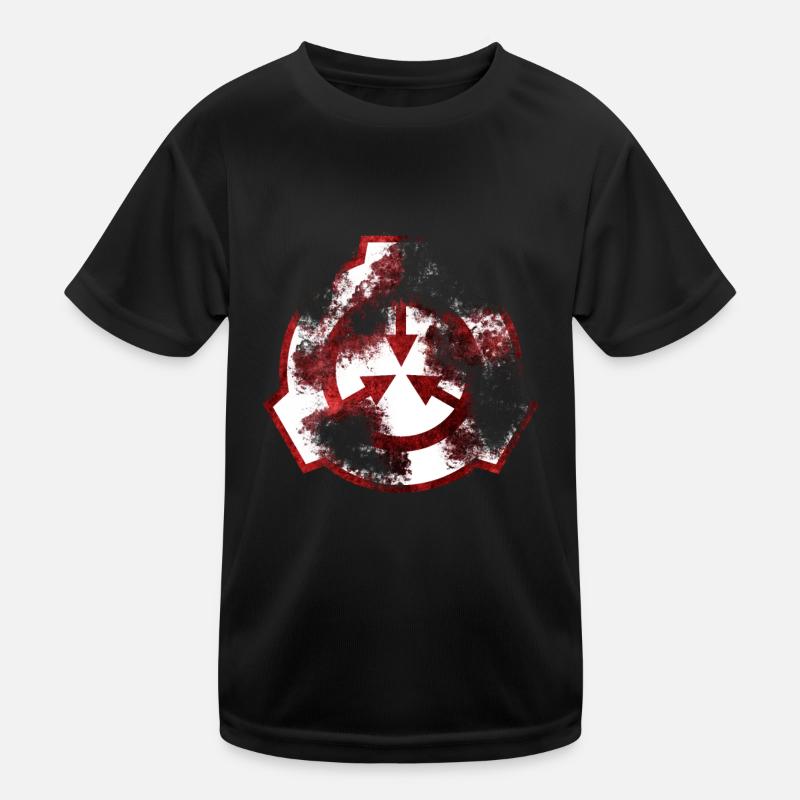 SCP-Symbol roter Zerfall Kinder Funktions-T-Shirt