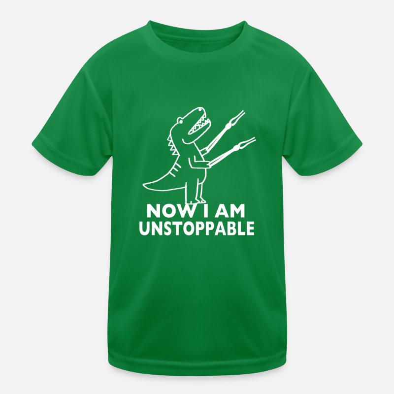 Dinosaure T-Rex UNSTOPPABLE Dino Meme Gift T-shirt sport Enfant