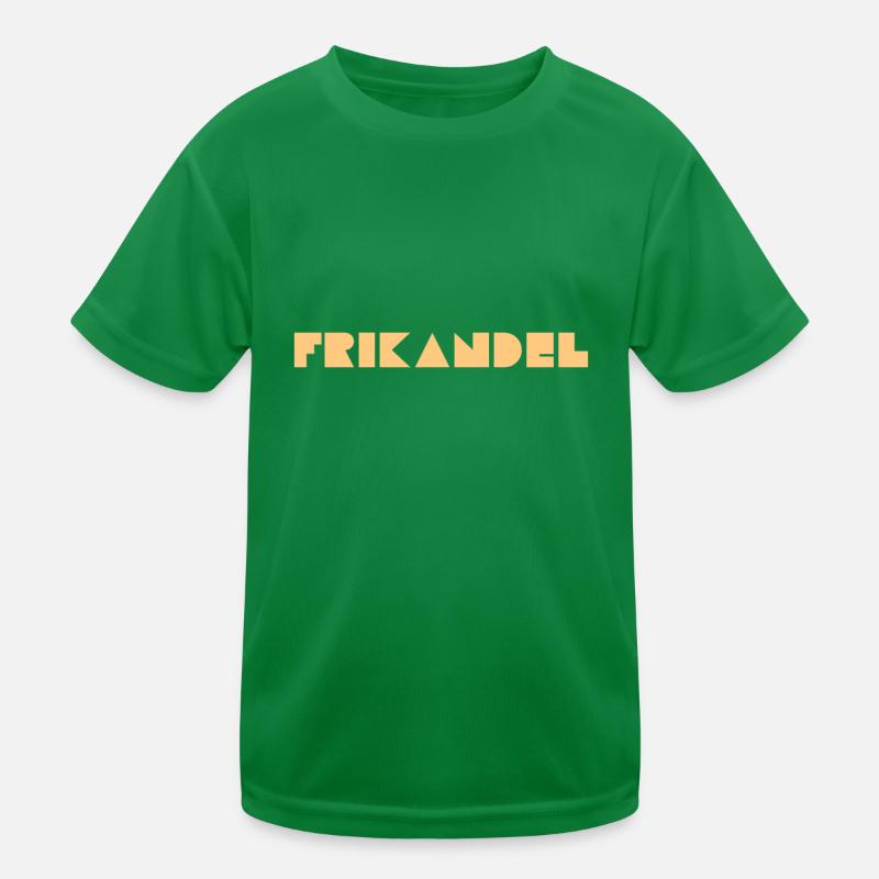 Frikandel is Flemish Dutch Kids Functional T-Shirt