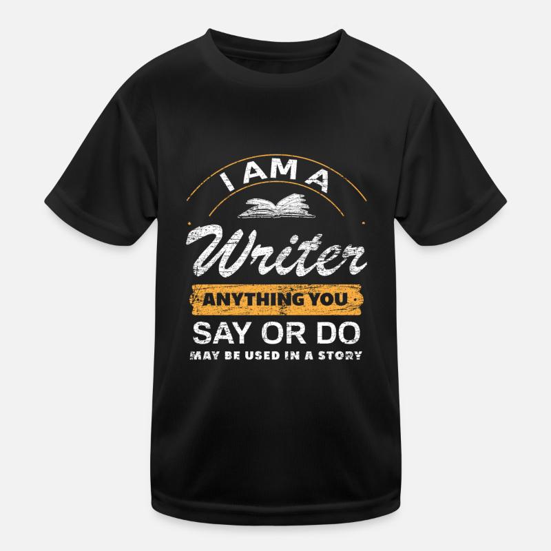 Autor Kinder Funktions-T-Shirt
