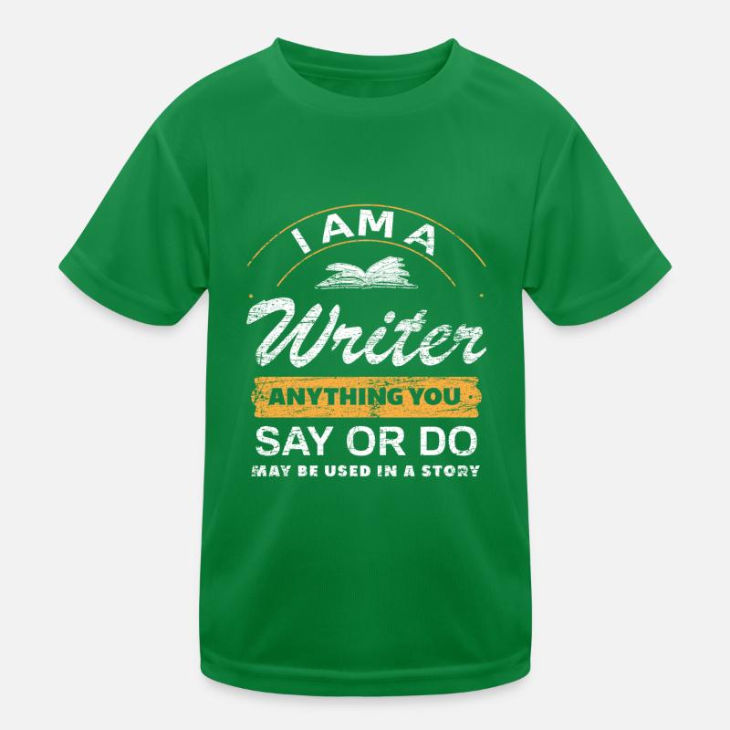 Autor Kinder Funktions-T-Shirt