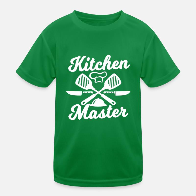 Chef Kitchen Master Kids Functional T-Shirt