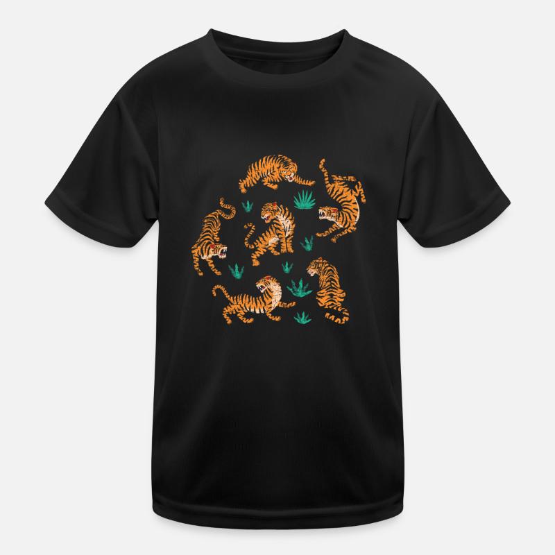 tiger Kids Functional T-Shirt