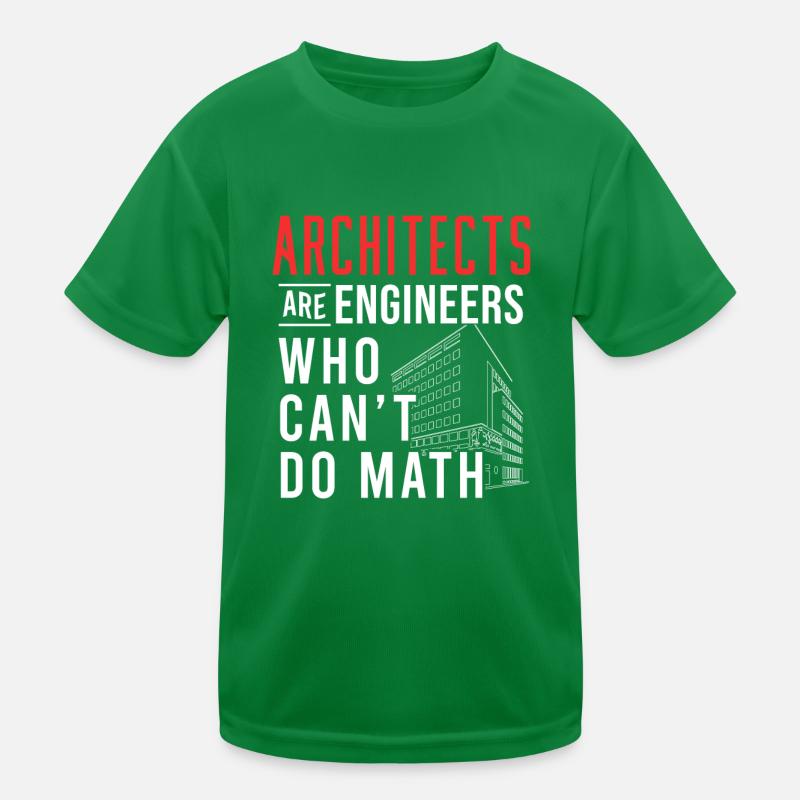 Architecte Architecture Math T-shirt sport Enfant