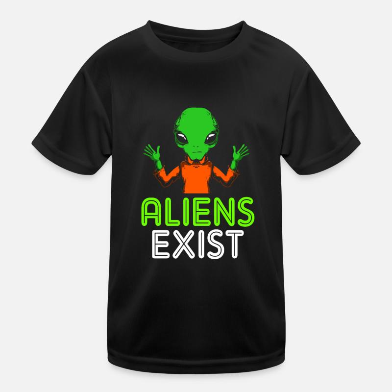 Alien Kinder Funktions-T-Shirt