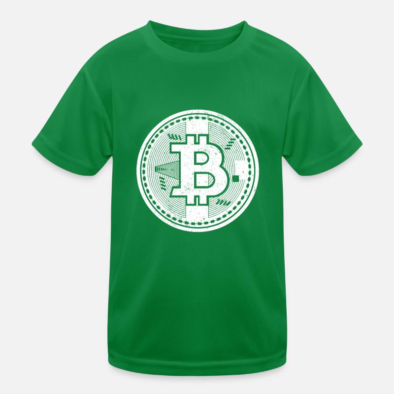 Bitcoin Kids Functional T-Shirt
