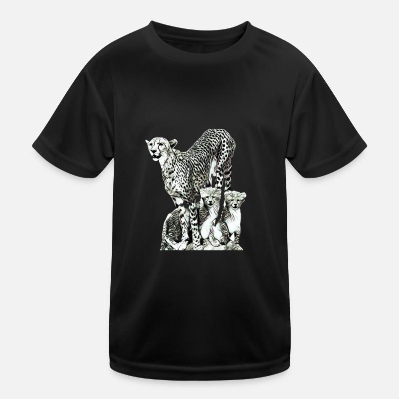 cheetah Kids Functional T-Shirt