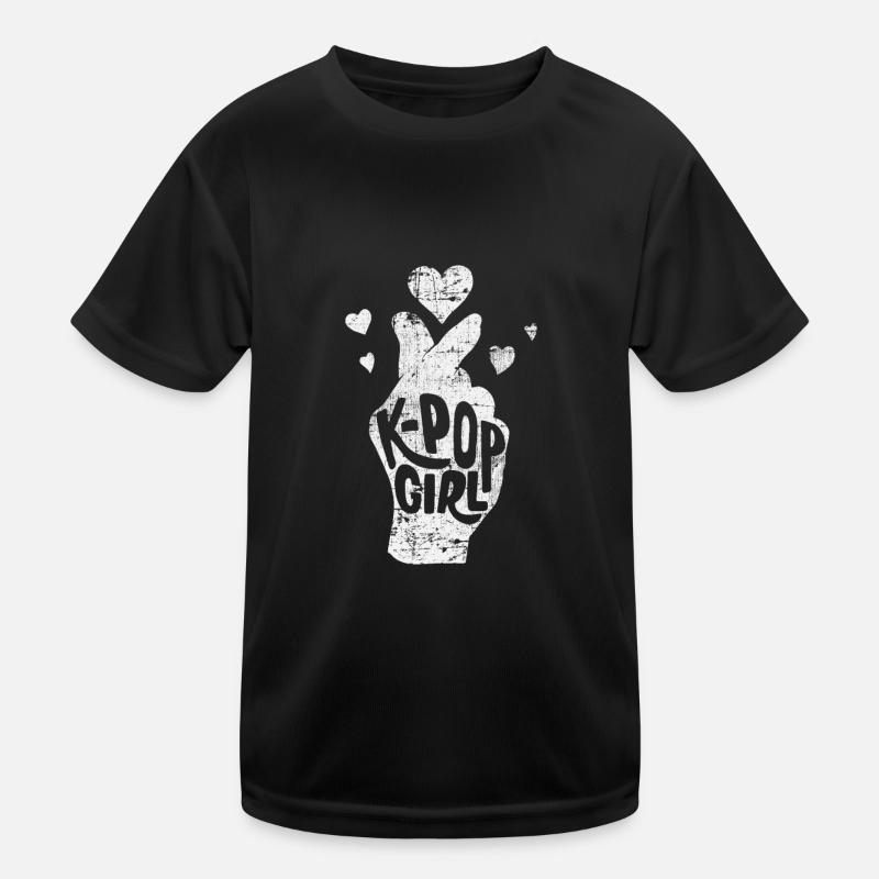Fille de K-pop T-shirt sport Enfant