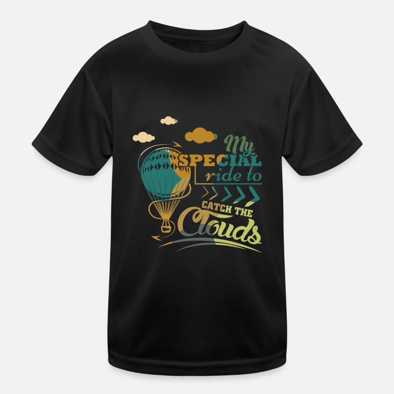 Ballon à air chaud disant T-shirt sport Enfant