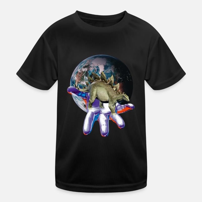 Stegosaurus Kids Functional T-Shirt