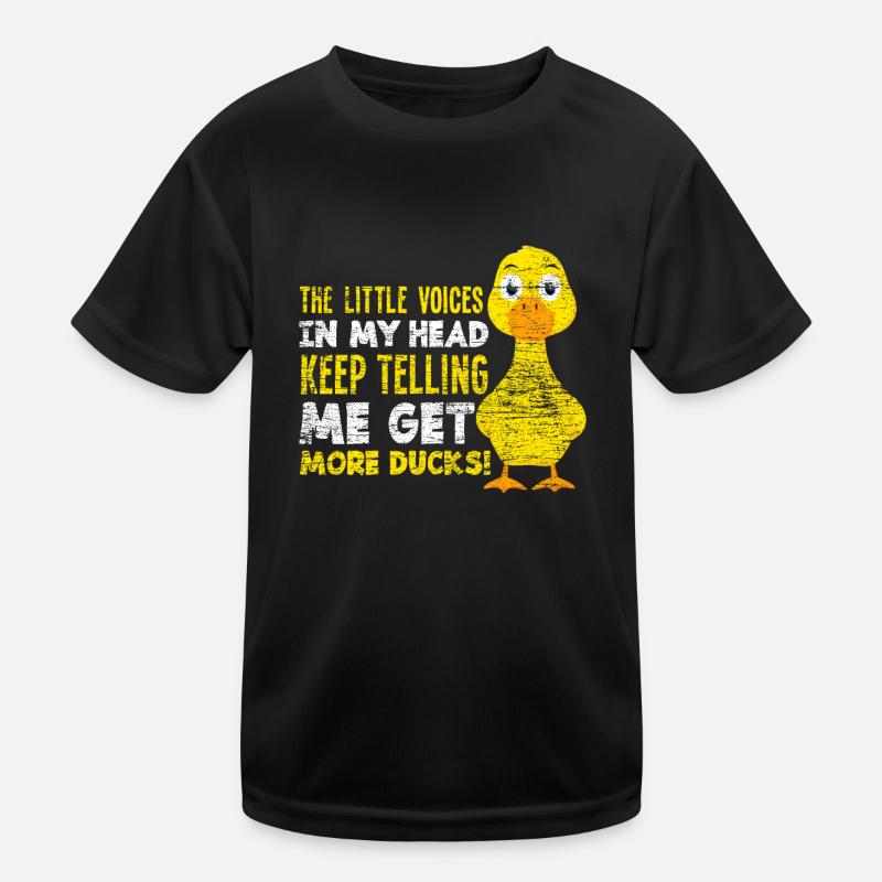 Amoureux des animaux de canard T-shirt sport Enfant