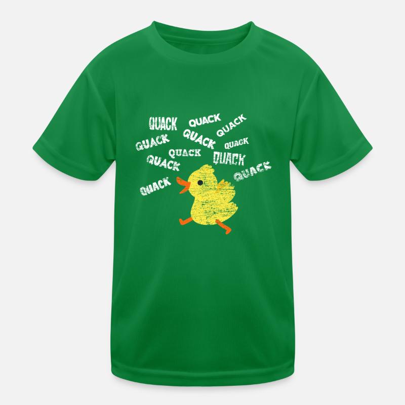 Duck funny duck design Kids Functional T-Shirt