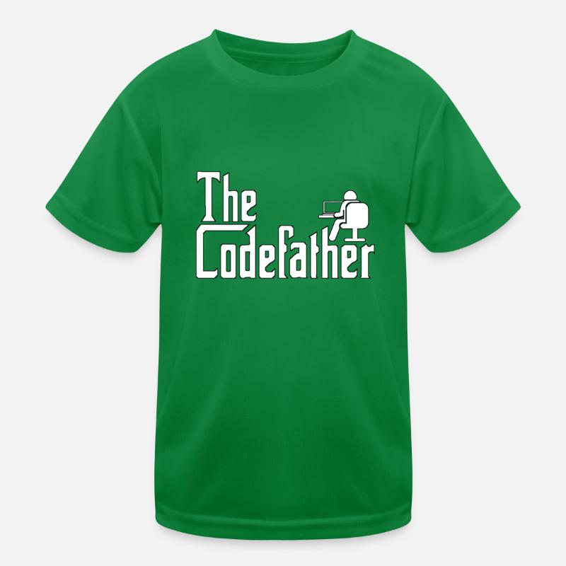 CodeFather Software Developer Engineer Programmer Kids Functional T-Shirt