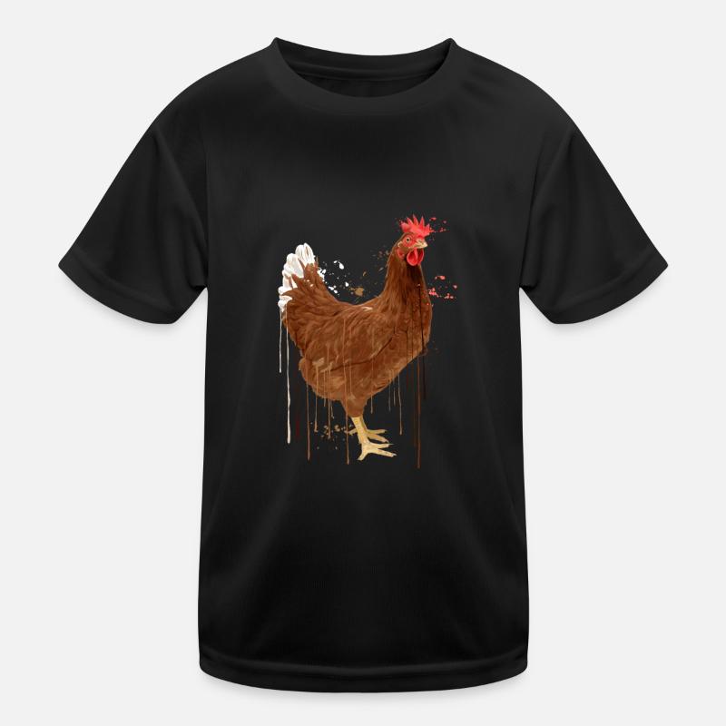 Chicken Drip Kids Functional T-Shirt