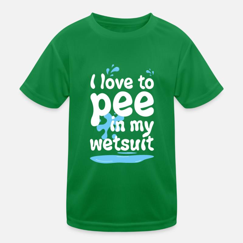 Les plongeurs que j'aime faire dans mon idée de combinaison T-shirt sport Enfant