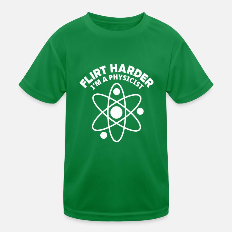 Ich bin Physiker Physik Kinder Funktions-T-Shirt