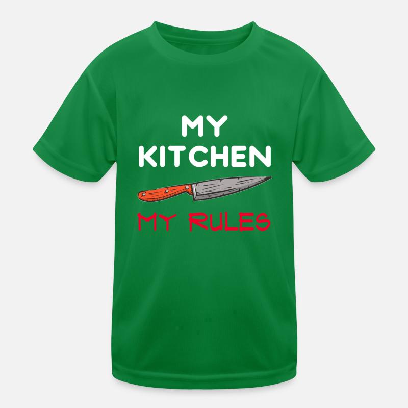 Cooking - Cook - Kitchen - Chef Kids Functional T-Shirt