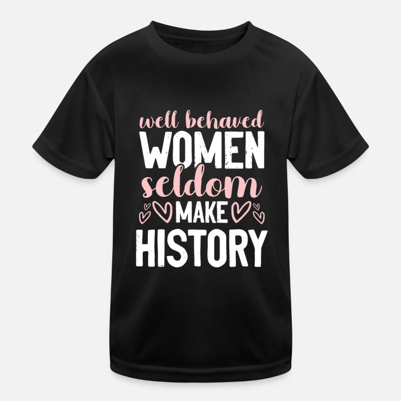 Feminism saying Kids Functional T-Shirt