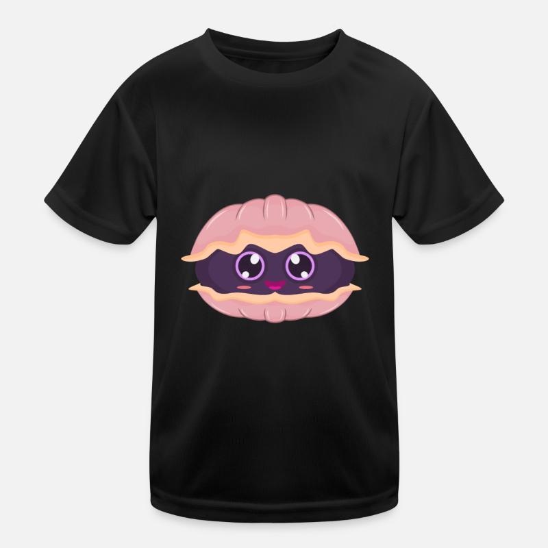 Oyster clam Kids Functional T-Shirt