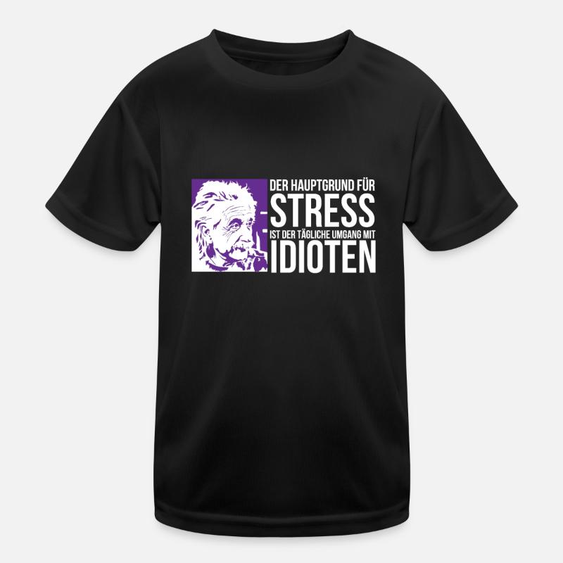 Lustig Kinder Funktions-T-Shirt