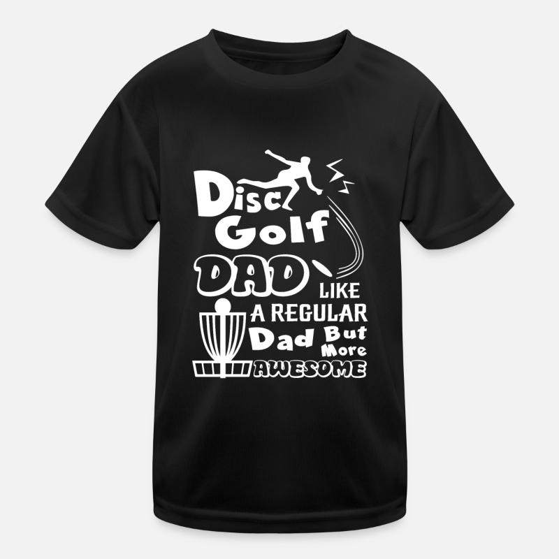 Discgolf Super Discgolf Dad Kinder Funktions-T-Shirt