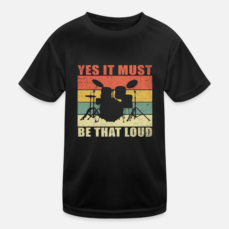 Batteur batteur batteur cadeau batteur T-shirt sport Enfant