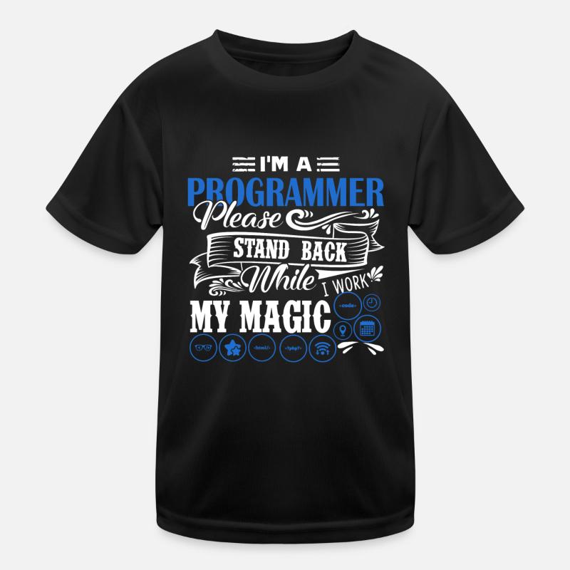 Programmierer Ich bin ein Programmierer Kinder Funktions-T-Shirt