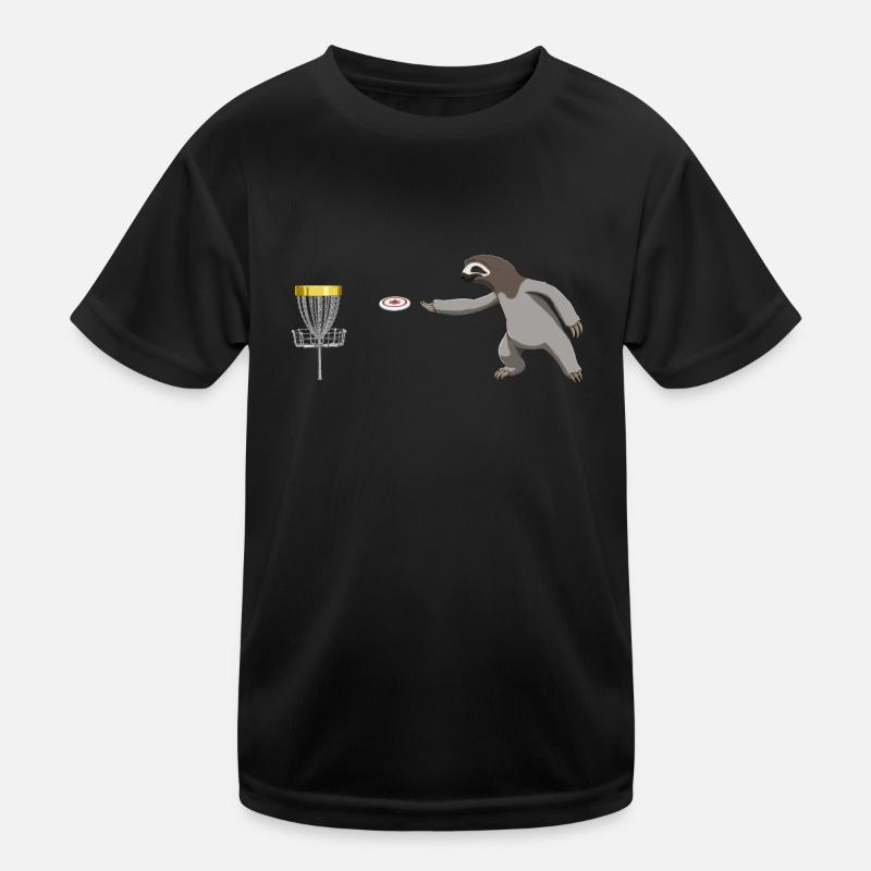 Disque Golf Paresseux T-shirt sport Enfant