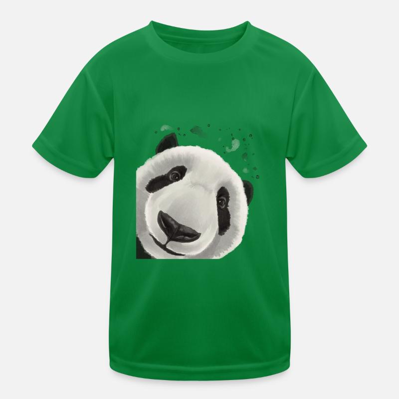 Curious Panda Kids Functional T-Shirt