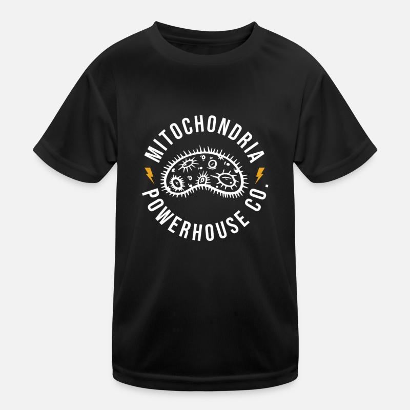 Mitochondria power plant gift Kids Functional T-Shirt