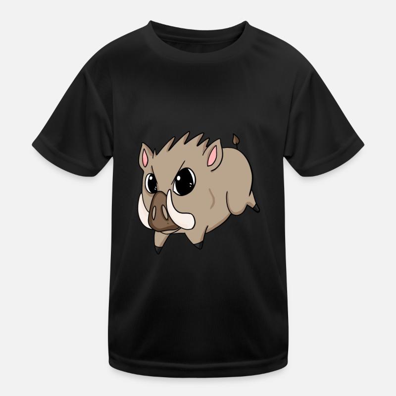 sanglier T-shirt sport Enfant