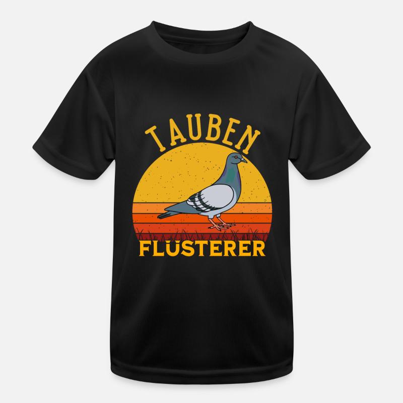 Tauben Flüsterer Kinder Funktions-T-Shirt