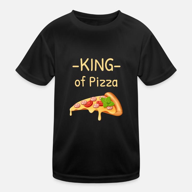 Roi de la pizza T-shirt sport Enfant