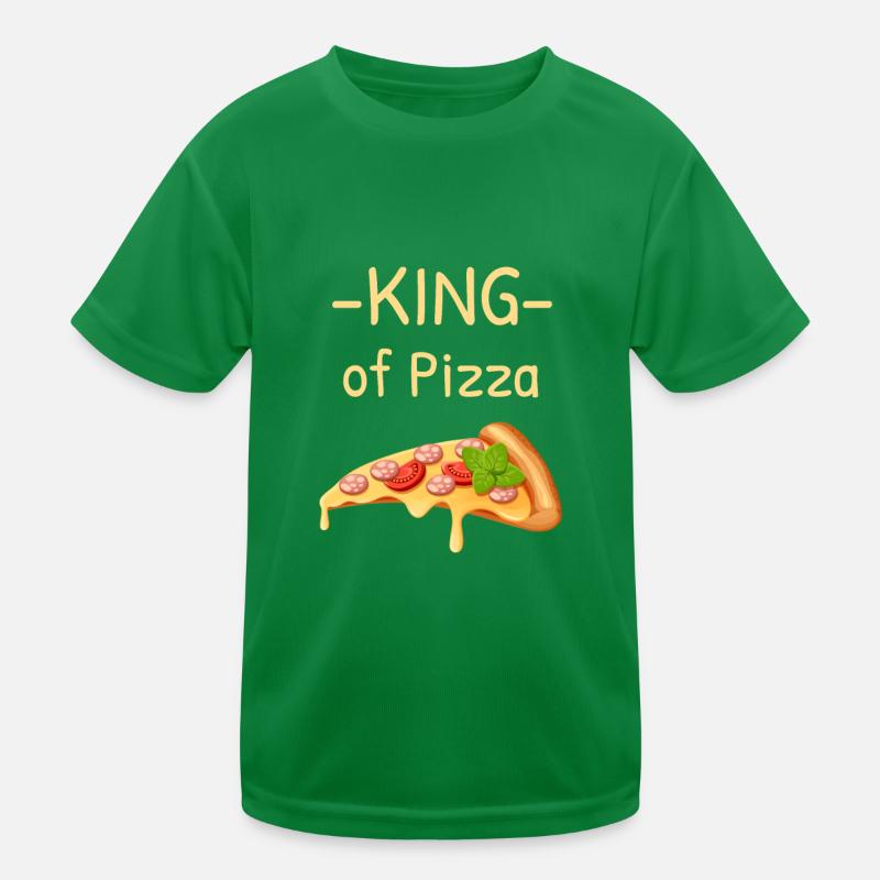 Roi de la pizza T-shirt sport Enfant