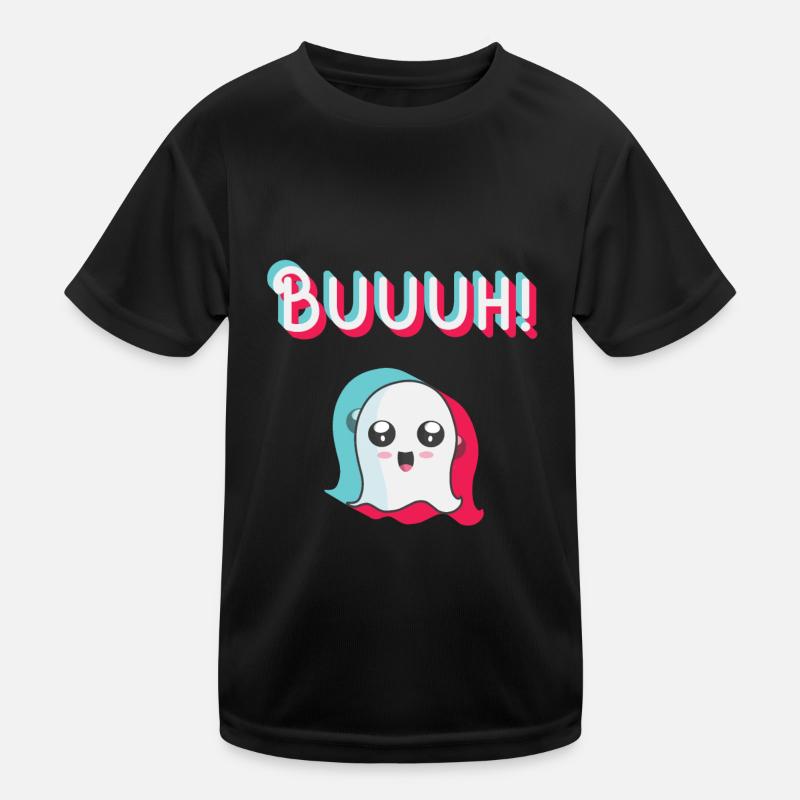 tiktok Geist, Halloween Trend Kinder Funktions-T-Shirt