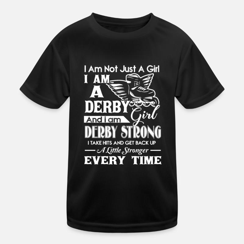 Roller Derby Je suis une fille de Roller Derby T-shirt sport Enfant
