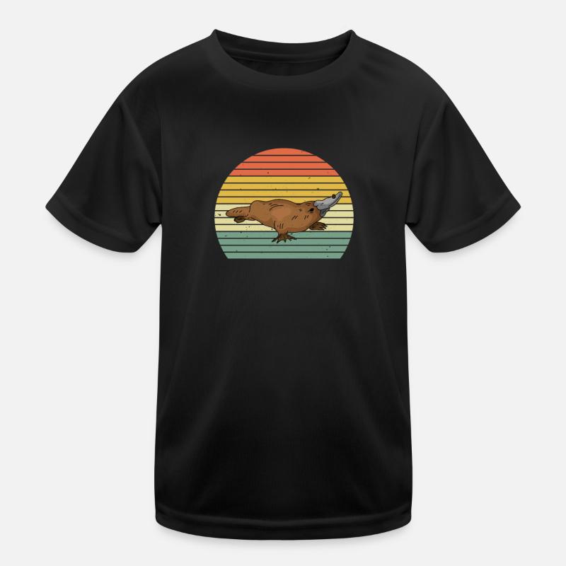 Schnabeltier Platypus Schnabelente Geschenk Kinder Funktions-T-Shirt