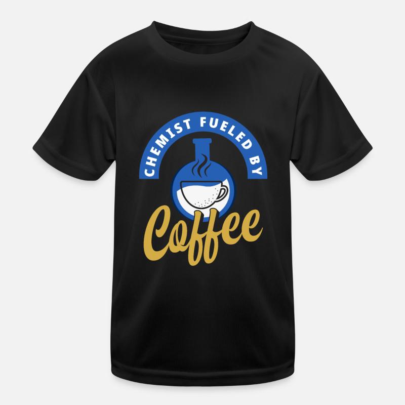 Chemistry Chemical Laboratory Assistant Coffee Kids Functional T-Shirt