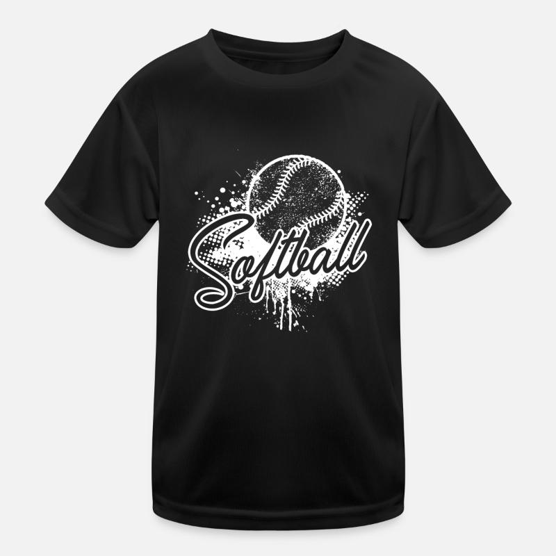 Softball Love Softball T-shirt sport Enfant