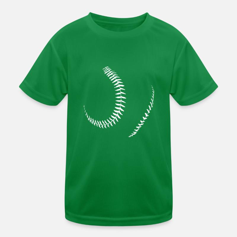 Baseball Kinder Funktions-T-Shirt