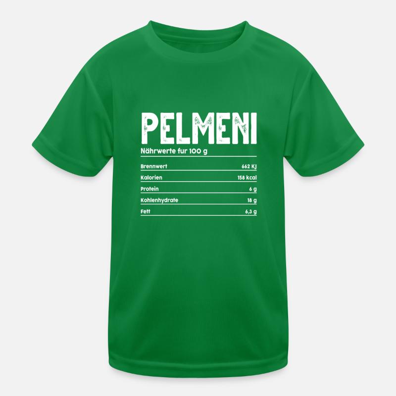 Russland Pelmeni Kinder Funktions-T-Shirt