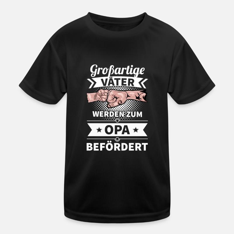 Opa Kinder Funktions-T-Shirt