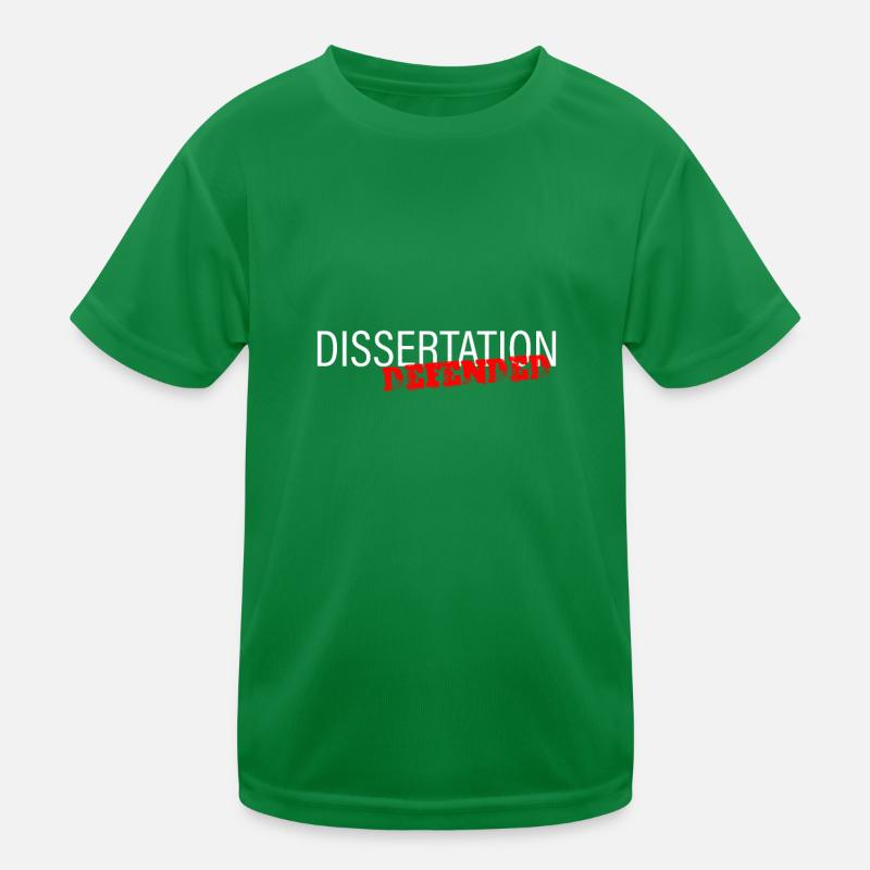 Dissertation soutenue 2 T-shirt sport Enfant